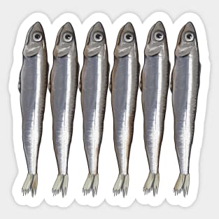 Anchovies Sticker